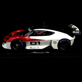 Porsche Mission R 2021 White / Red 1/18 Spark WAP0218020P0MR