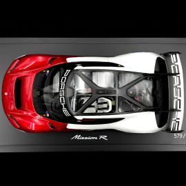 Porsche Mission R 2021 White / Red 1/18 Spark WAP0218020P0MR