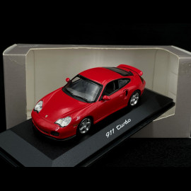 Porsche 996 Turbo 2000 indian red 1/43 Minichamps WAP02006410