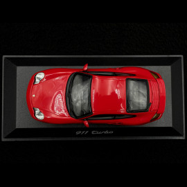 Porsche 996 Turbo 2000 indian red 1/43 Minichamps WAP02006410