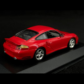 Porsche 996 Turbo 2000 indian red 1/43 Minichamps WAP02006410