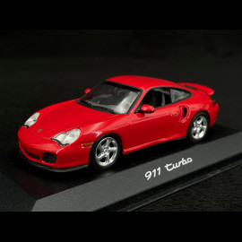 Porsche 996 Turbo 2000 indian red 1/43 Minichamps WAP02006410