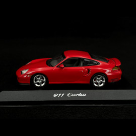 Porsche 996 Turbo 2000 indian red 1/43 Minichamps WAP02006410