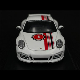 Porsche 911 Carrera 4S Aerokit Type 991 Porsche Driver Experience Winter 2014 White 1/43 Spark WAX20130023