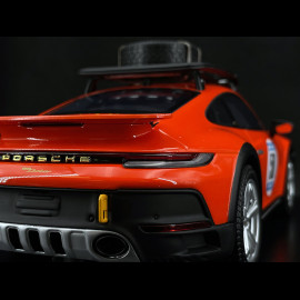 Porsche 911 Dakar Type 992 2023 Cagefighter Tribute Marathon London Sydney 1968 Orange 1/18 Spark WAP0210060SDAK