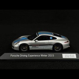 Porsche 991 Carrera 2S Driving Experience Winter 2015 silver 1/43 Spark WAX20140012