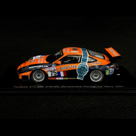 Porsche 911 GT3 RS type 996 Le Mans 2001 n° 75 Perspective Racing 1/43 Spark S4761