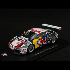Sébastien Loeb Porsche 911 GT3 Type 991 n° 51 Porsche Mobil 1 Supercup Spa 2015 1/43 Spark SF097