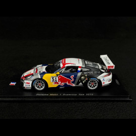 Sébastien Loeb Porsche 911 GT3 Type 991 n° 51 Porsche Mobil 1 Supercup Spa 2015 1/43 Spark SF097