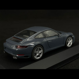 Porsche 911 Carrera type 991 phase II 2015 graphite blue 1/43 Herpa WAP0201160G