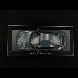 Porsche 911 Carrera type 991 phase II 2015 graphite blue 1/43 Herpa WAP0201160G