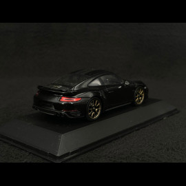 Porsche 911 Turbo S Exclusive Series 991 2017 black 1/43 Spark WAP0209050J