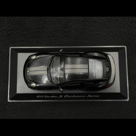 Porsche 911 Turbo S Exclusive Series 991 2017 black 1/43 Spark WAP0209050J
