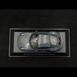 Porsche 911 Turbo S Exclusive Series 991 2017 grau 1/43 Spark WAP0209070J