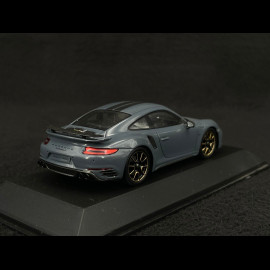 Porsche 911 Turbo S Exclusive Series 991 2017 grey 1/43 Spark WAP0209070J