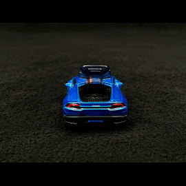 Lamborghini Huracan Premium cars Showbox Blue / Orange 1/59 Majorette 212052790SMO