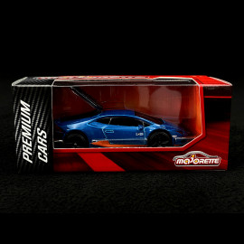 Lamborghini Huracan Premium cars Showbox Blau / Orange 1/59 Majorette 212052790SMO