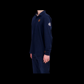 Gulf Polo ML N° 9 Navy blue SQ242POM02-100 - Men