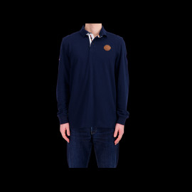 Gulf Polo ML N° 9 Navy blue SQ242POM02-100 - Men