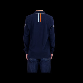 Gulf Polo ML N° 9 Navy blue SQ242POM02-100 - Men