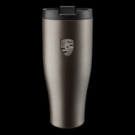 Porsche Thermos Mug XL Turbonite Crest Isothermal Grey WAP0504030RTHB