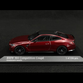 BMW M4 2020 Red Metallic 1/43 Minichamps 410020126