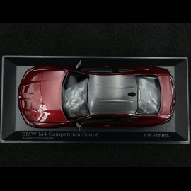 BMW M4 2020 Red Metallic 1/43 Minichamps 410020126