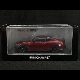 BMW M4 2020 Red Metallic 1/43 Minichamps 410020126