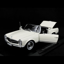 Mercedes 230 SL-DB050 1963 Weiß 1/18 Norev 183768