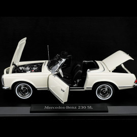 Mercedes 230 SL-DB050 1963 Weiß 1/18 Norev 183768