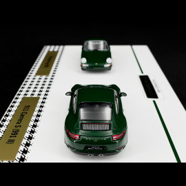 Set 1 000 000 1 Million Porsche 911 1963 - 2017 Irish green 1/43 Spark WAX02400003