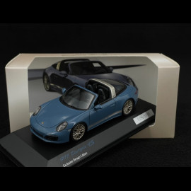 Porsche 991 Targa 4S Exclusive Design Edition 2016 Aetnablau 1/43 Spark WAX02020028 