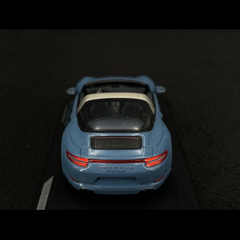 Porsche 991 Targa 4S Exclusive Design Edition 2016 Etna blue ﻿1/43 Spark WAX02020028 