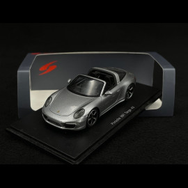 Porsche 991 Targa 4S 2015 silbergrau 1/43 Spark S4934