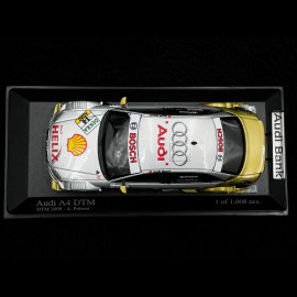 Handsigniert Audi A4 DTM n° 14 DTM 2008 1/43 Minichamps 400081714