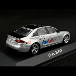 Audi A4 3.2 quattro Mileage Marathon 2007 Eissilber 1/43 Minichamps 5010704113