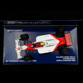 Ayrton Senna McLaren Honda MP4/4 n° 12 World Champion 1988 F1 1/43 Minichamps 540883312