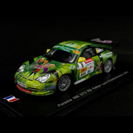 Porsche 911 GT3 RS Type 996 n° 6 Rallye Lyon-Charbonnieres 2007 1/43 Spark SF049