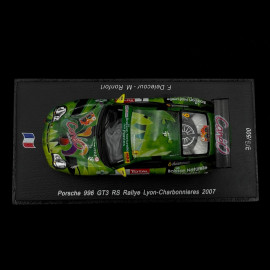 Porsche 911 GT3 RS Type 996 n° 6 Rallye Lyon-Charbonnieres 2007 1/43 Spark SF049