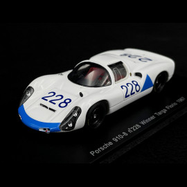 Porsche 910-8 n°228 vainqueur Targa Florio 1967 1/43 Spark S3463