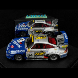 Porsche 911 GT2 Typ 993 Nr 64 Platz 17. 24h Le Mans 1998 Rook Racing 1/43 Vitesse V98122