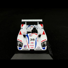 Audi R8 n° 38 ALMS Petit Le Mans 2001 1/43 Minichamps 400010938