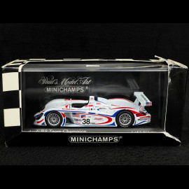 Audi R8 n° 38 ALMS Petit Le Mans 2001 1/43 Minichamps 400010938