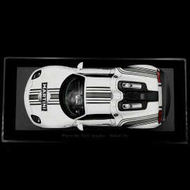 Porsche 918 Spyder Martini n° 70 Walter Röhrl 1/43 Spark  MAP02020917