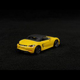 Porsche 718 Boxster Premium cars Showbox Gelb 1/59 Majorette 212052790SMO