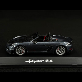 Porsche 718 Spyder RS Type 982 2024 Vanadium Grey Metallic 1/43 Spark WAP0202140RSPY