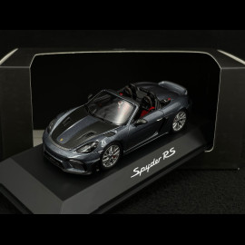 Porsche 718 Spyder RS Type 982 2024 Vanadium Grey Metallic 1/43 Spark WAP0202140RSPY