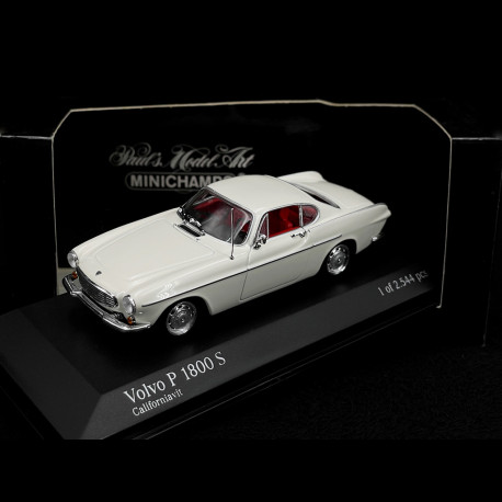 Volvo P 1800 S 1969 California White 1/43 Minichamps 430171620