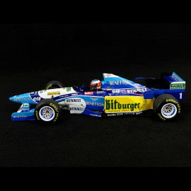 Michael Schumacher Benetton Renault B195 n° 1 Sieger GP Großbritannien 1995 F1 1/18 Minichamps 510953201