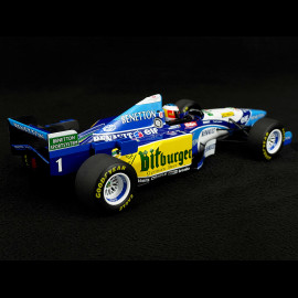 Michael Schumacher Benetton Renault B195 n° 1 Sieger GP Großbritannien 1995 F1 1/18 Minichamps 510953201